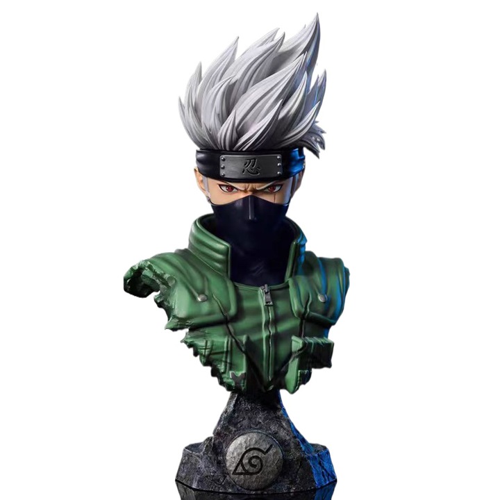 Аниме фигурка Саске Наруто, многоцветна, 8x9x13см, за момчета и момичета