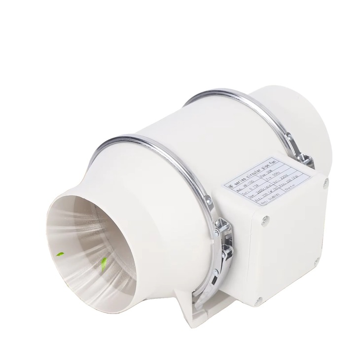 Ventilator de evacuare, 35W, 220 m/h, alb, instalare ductata