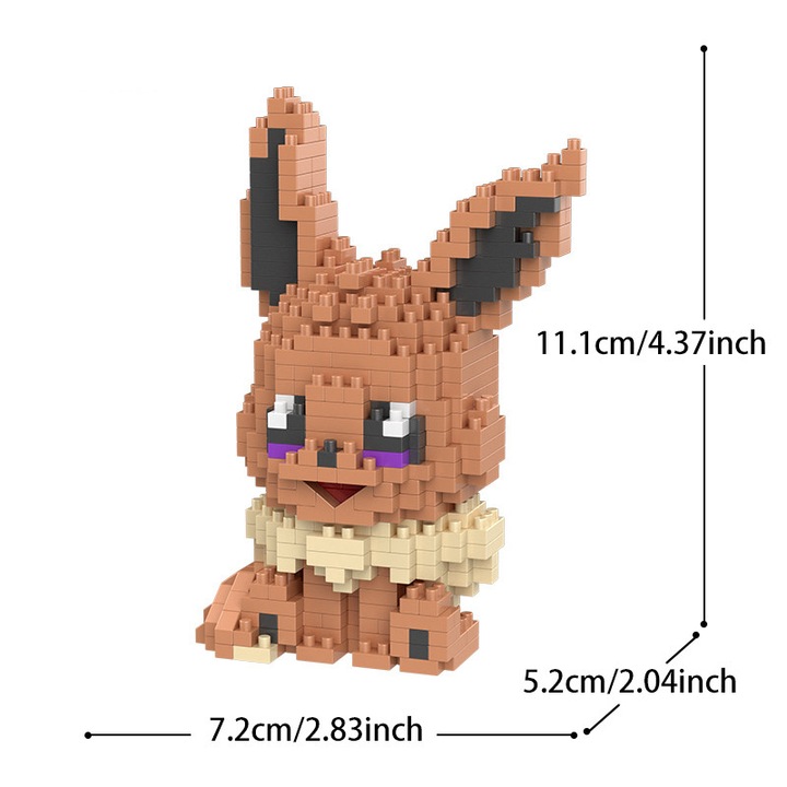 Строителни играчки с фигурки, микрогранулирани кубчета. Подходящи за лица над 14 години