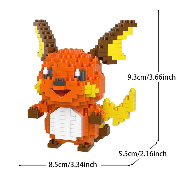 Миниатюрни блокчета, компактни и изящни, 200+ частици, размери приблизително 11.4cm x 4.8cm x 6.8cm, за да ви донесат завладяващо изживяване при сглобяване и декориране, колекцията за любителите на блокчета е най-добрият избор