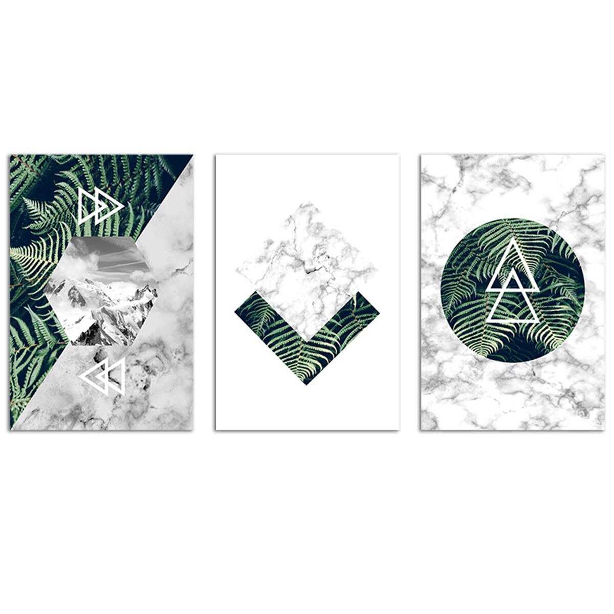 Set Tablouri Multicanvas 3 Piese Arta Nordica, 150cm x 70cm