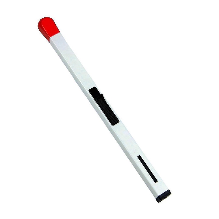 Bricheta multifunctionala in forma de chibrit, metal, design inovator, alb, 16x260mm