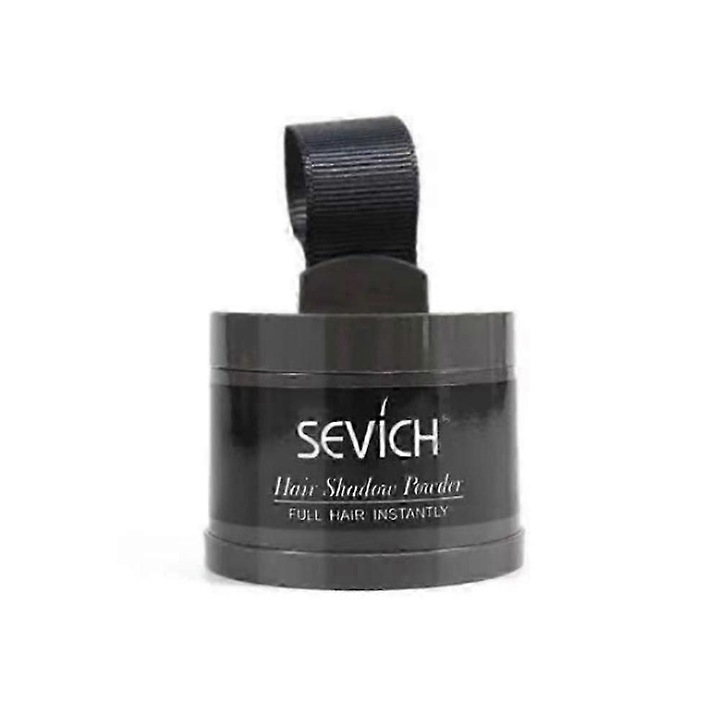 Pudra pentru linia parului, Sevich, impermeabila, negru