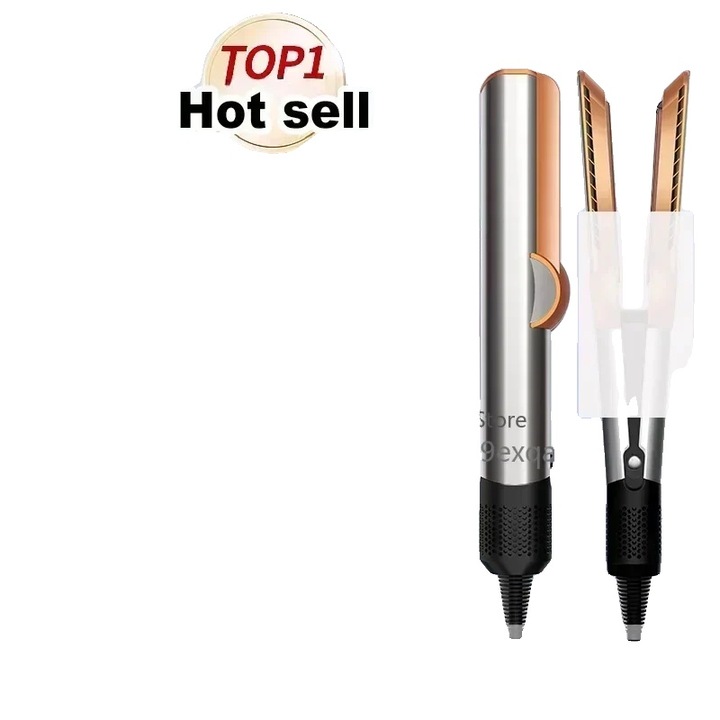 Hajegyenesítő, szürke, 220°C, 22W, szárító és egyenesítő készlet