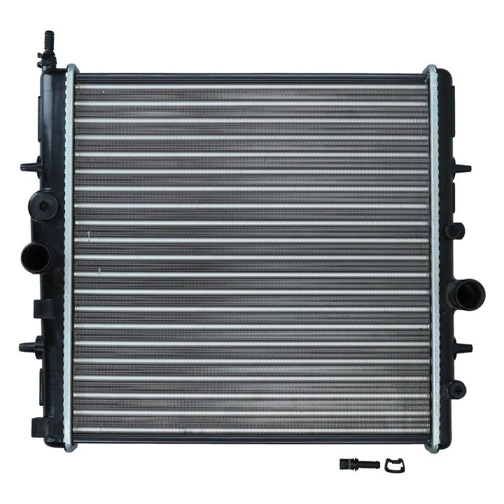 Радиатор, kamoka, 380x415x23mm, алуминий