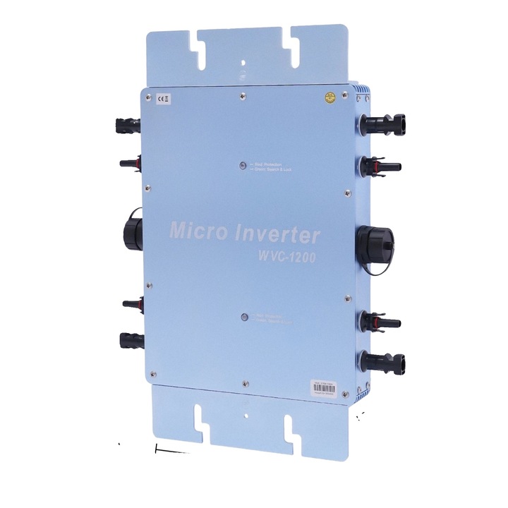 Autó inverter, vízálló, LCD kijelző, kék, 21x37.4x4cm, 1150W