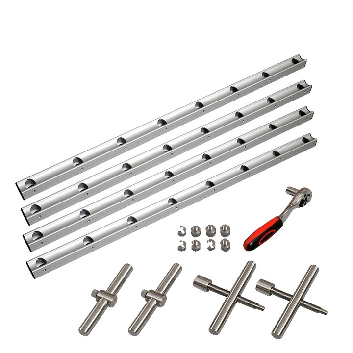 Clema de lemn, latime ajustabila, forta de prindere mare, versiune extinsa, 1040mm x 100mm