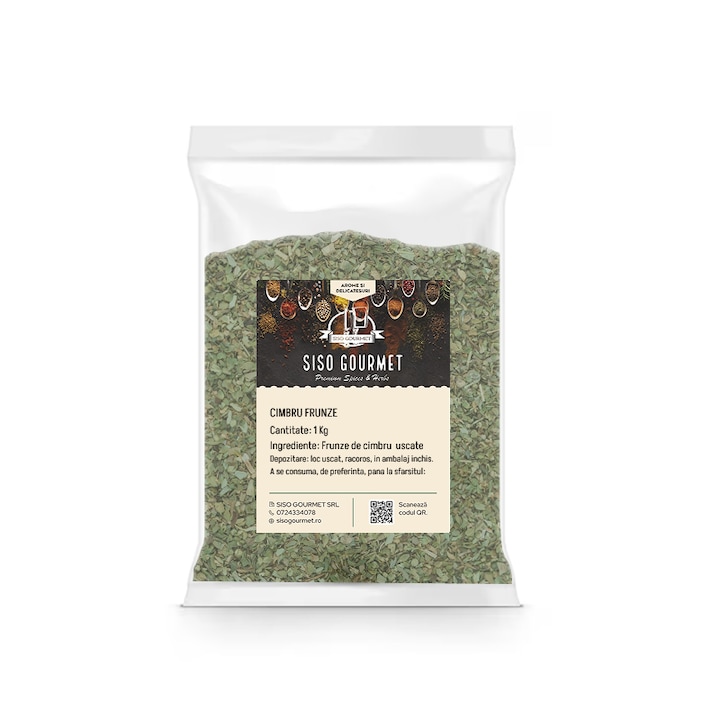 Cimbru frunze, 1 kg, Siso Gourmet