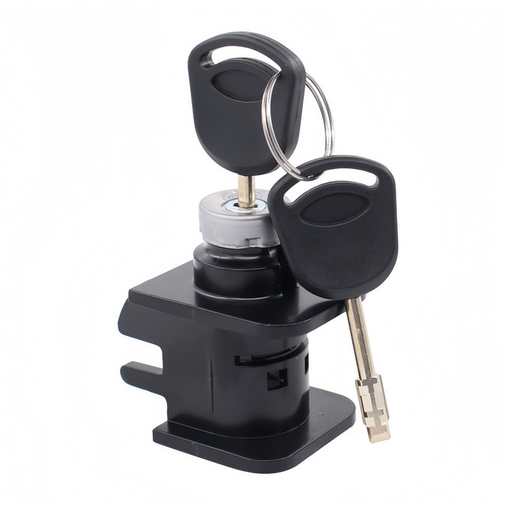 Butuc incuietoare capota motor, cu 2 chei, Pentru Ford Transit Connect, 2002-2012, YC15-16B970-AD