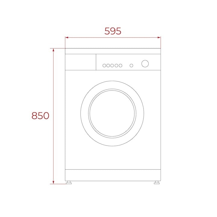 Masina de spalat rufe Teka, WMK 40740 WH, 7 kg, 1200 rpm, motor inverter, 15 programe de spalare, 60 cm, Clasa A, Alba