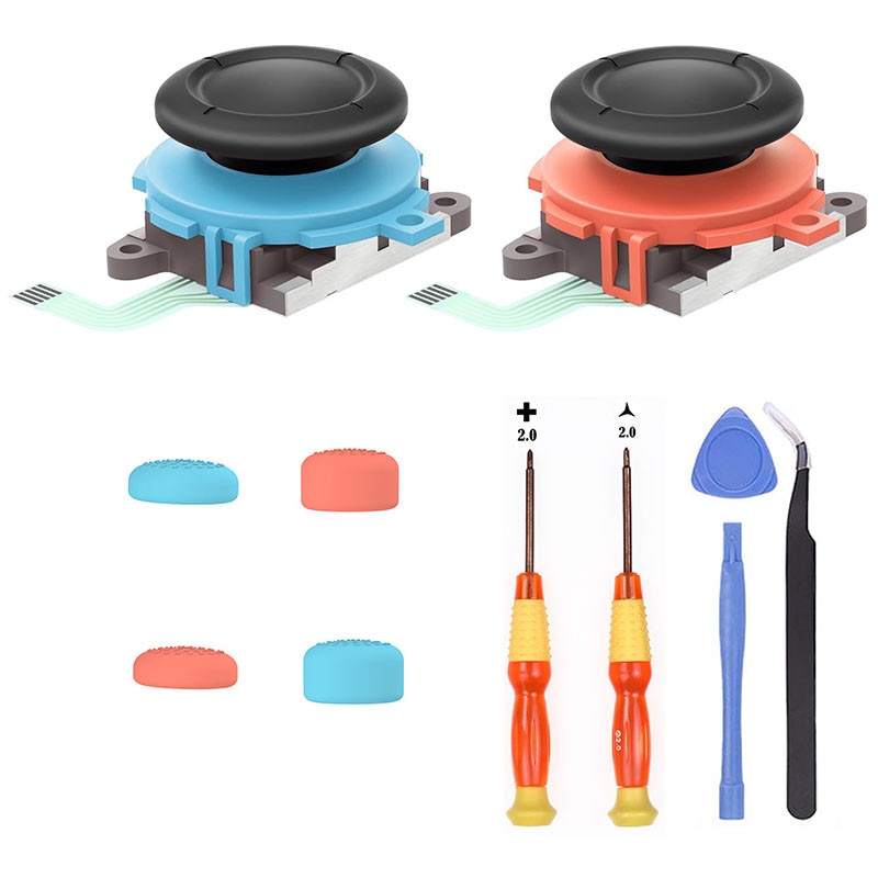 Set de reparatii pentru Nintendo Switch, 35 de piese, Multicolor