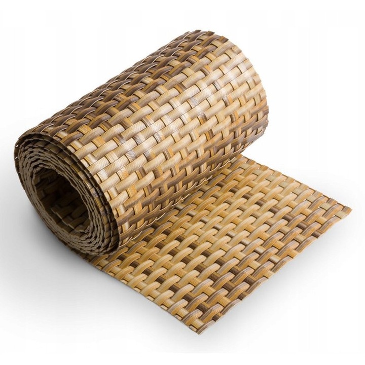 Banda de gard pentru panouri 19x255 culoarea paielor – Technorattan