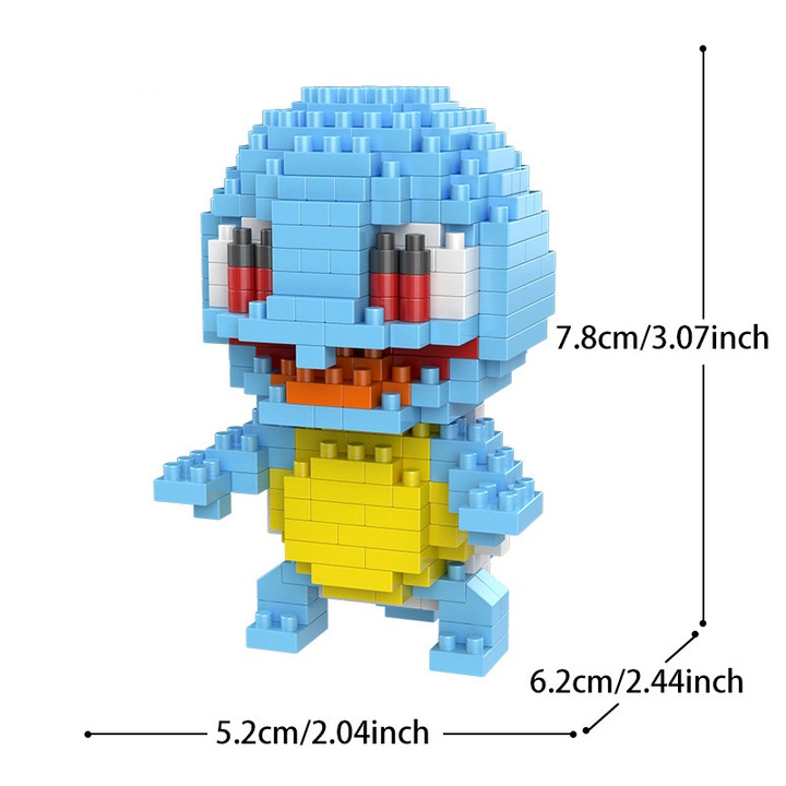 Комплект блокове ZUOXIA, 200 части, 11.4x4.8x6.8см, компактни миниатюри