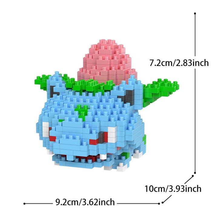 Set de blocuri de construcție ZUOXIA, 200 particule, dimensiuni 11.4x4.8x6.8cm, compact, rafinat