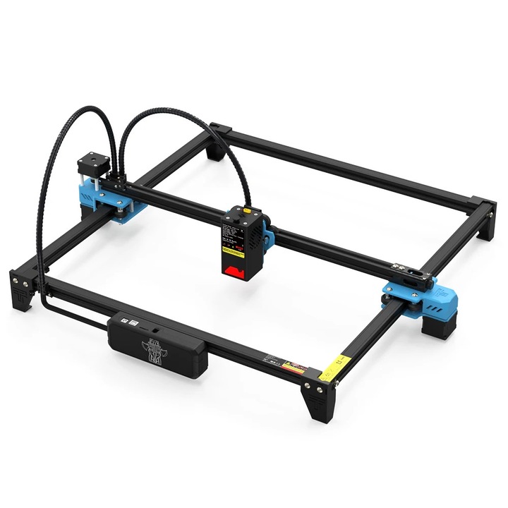 Masina de gravat laser TTS-20 Pro, control WiFi, viteza de gravare 30,000 mm/min, 418x418mm