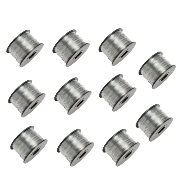 Свързваща тел за строителство, 110м, 10 броя, поцинковано желязо, 0.8мм