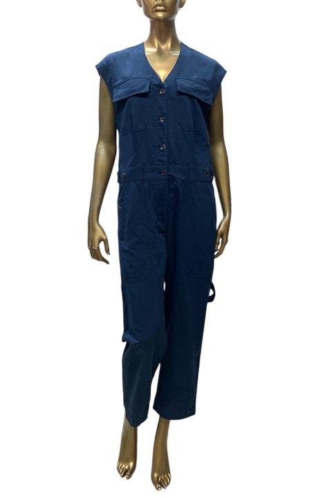 Salopetă de damă Diesel 6001528 16121-14, Stil "Îmbrăcăminte de lucru", Bretele reglabile, L, Albastru închis