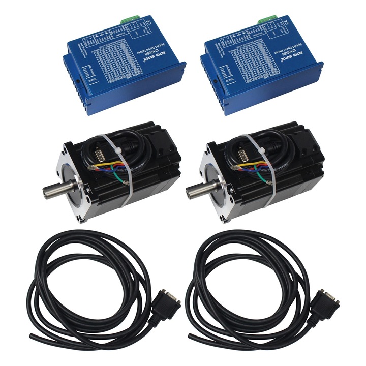 Motor Servo in Circuit Inchis, Cu Cuplu Mare, Compatibil CNC, Set de 2 bucati