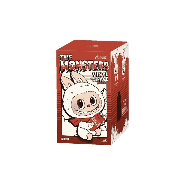 Jucarie Breloc Labubu Soda Can, Cutie aleatorie, 16 cm