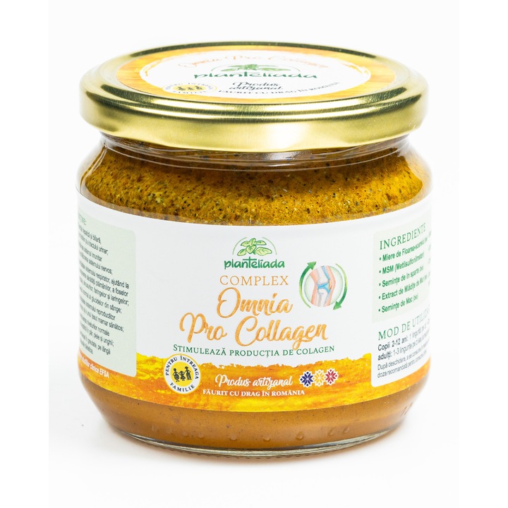 Supliment alimentar Omnia pro Collagen Planteliada, 420g