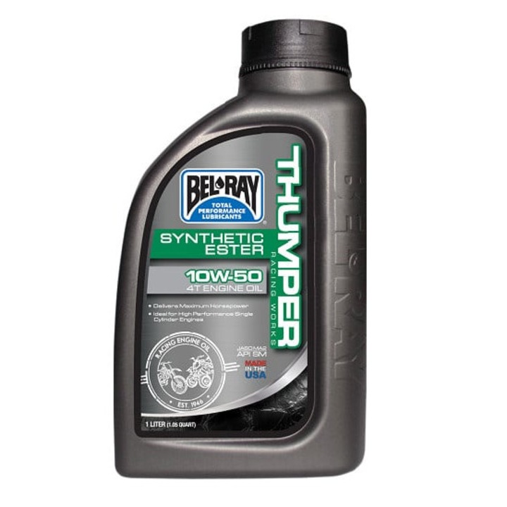 Bel-Ray Thumper Racing Works Szintetikus Észter Olaj 10W-50 1L (4T motorokhoz)