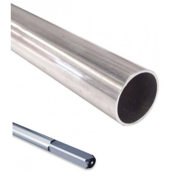 Ax angrenaj + teava motocoasa compatibil Stihl O 25.4 mm (tija rigida patrata)