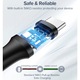 Кабел за данни USB към Type-C, PD18W, 3A, 1м - Ugreen - Бял