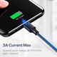 Кабел за данни USB към Type-C, PD18W, 3A, 1м - Ugreen - Бял