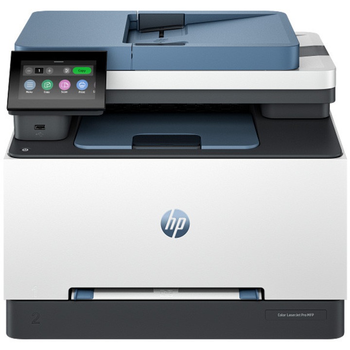 Многофункционален лазерен цветен принтер HP Color LaserJet Pro MFP 3302fdw, A4, Факс, Duplex, Ethernet, Wi-Fi