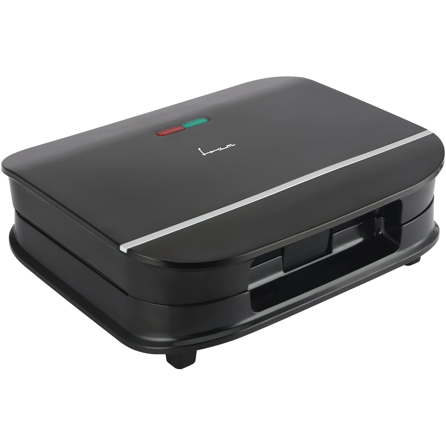 Sandwich maker FRAM FSM-700BK, 700W, placi antiadezive, Negru