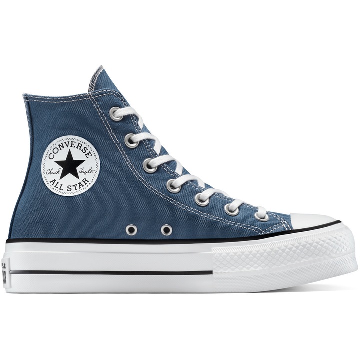 Tenisi femei Converse Chuck Taylor All Star Lift A12957C, Albastru