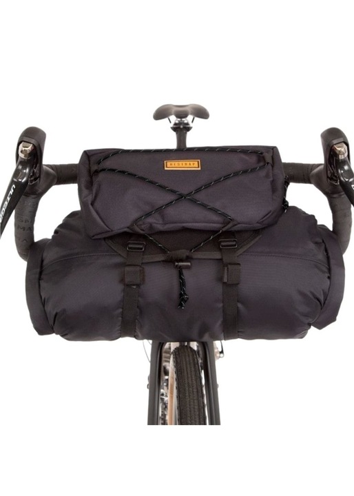 Чанта за кормило Restrap Bar Bag L, капацитет 14L + 3L, водоустойчива, черна