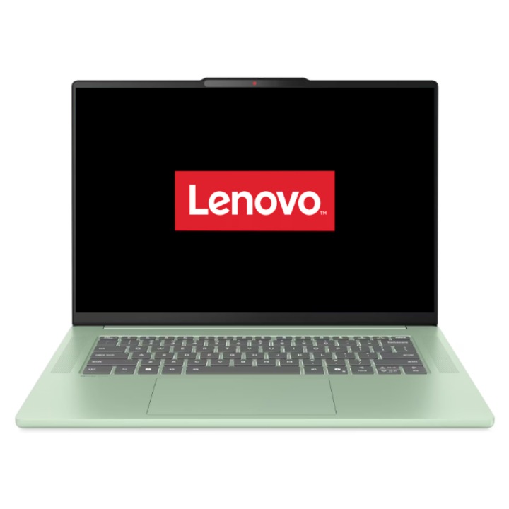 Laptop Lenovo IdeaPad Slim 5 15ARP10 cu procesor AMD Ryzen™ 7 7735HS pana la 4.75 GHz, 15.3" WUXGA IPS, 16 GB LPDDR5x RAM, 512 GB SSD, AMD Radeon™ Graphics, Windows 11 Pro, Seafoam Green