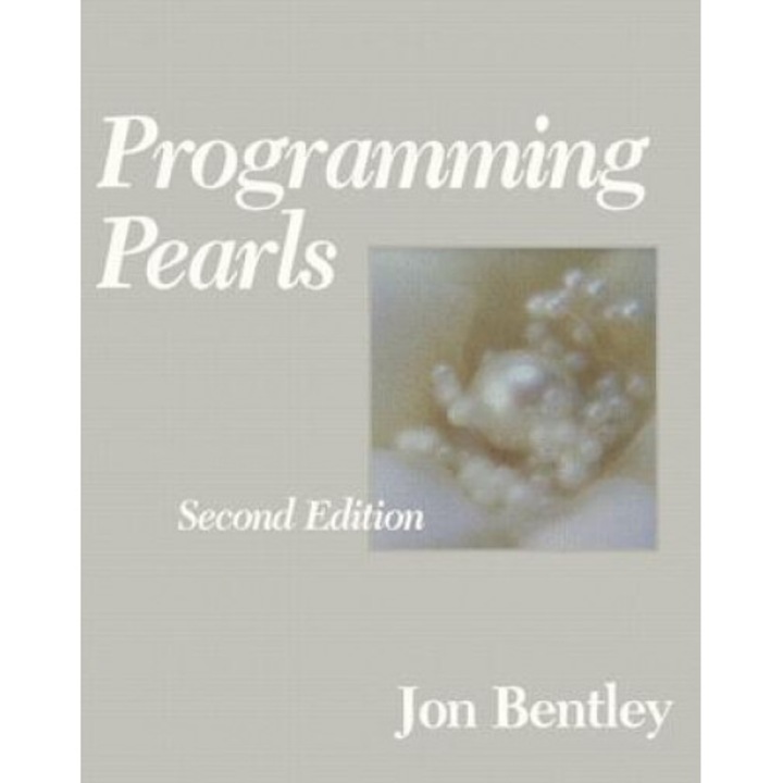 Programming Pearls - Jon Bentley