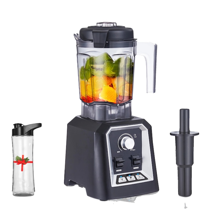 Blender electric, 3L+1.5L+0.5L, 15 viteze, protectie la supraincalzire, priza EU