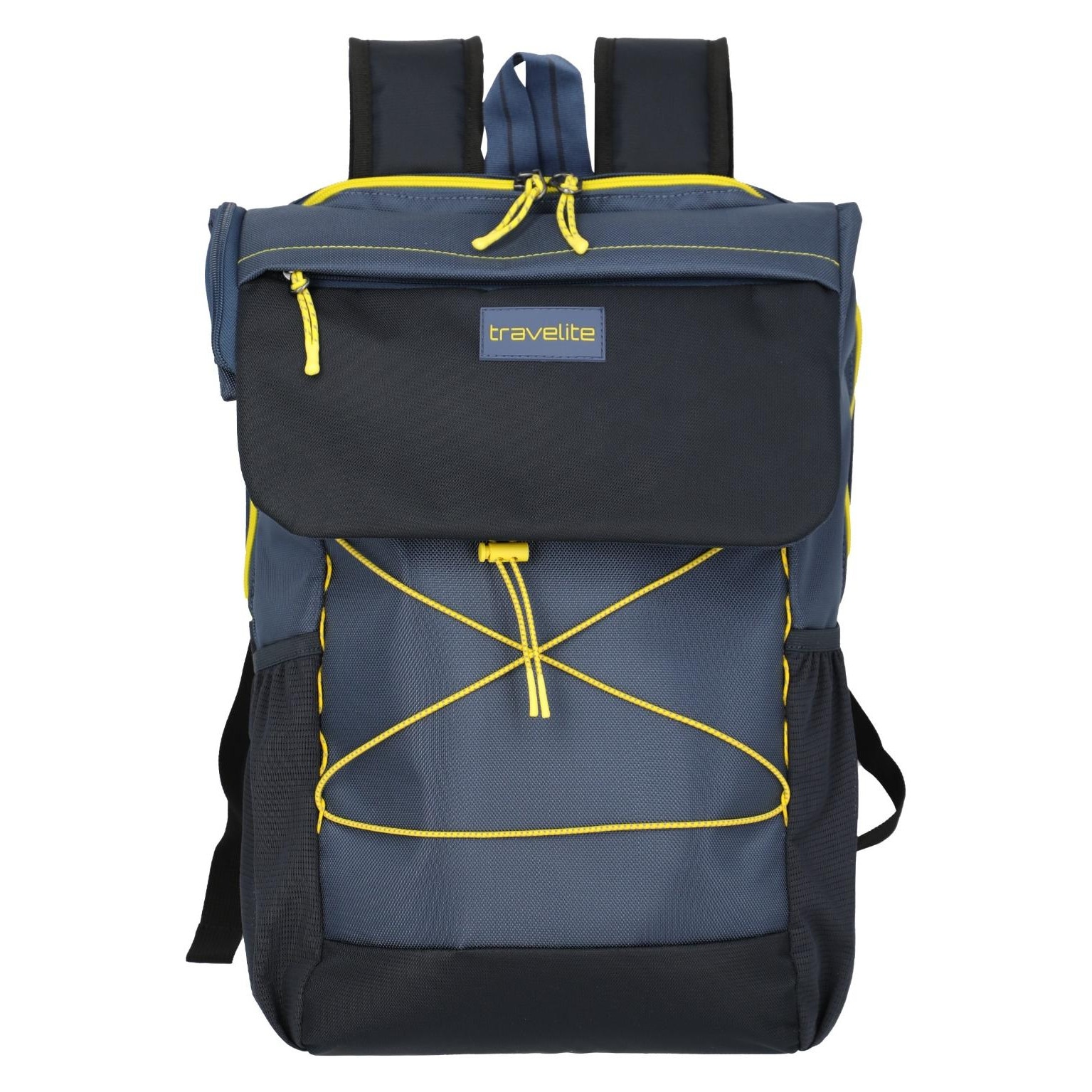 Rucsac Travelite Color Craze, navy, 15.6 inch, compartiment laptop, buzunar de siguranta