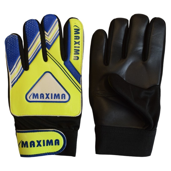 Mănuși de portar MAXIMA 40059102, Mărimea 6, Pentru copii, Croială negativă