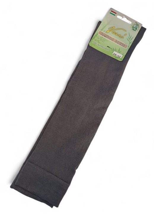 Бамбукови чорапи до коляното – Сиви – 39-42