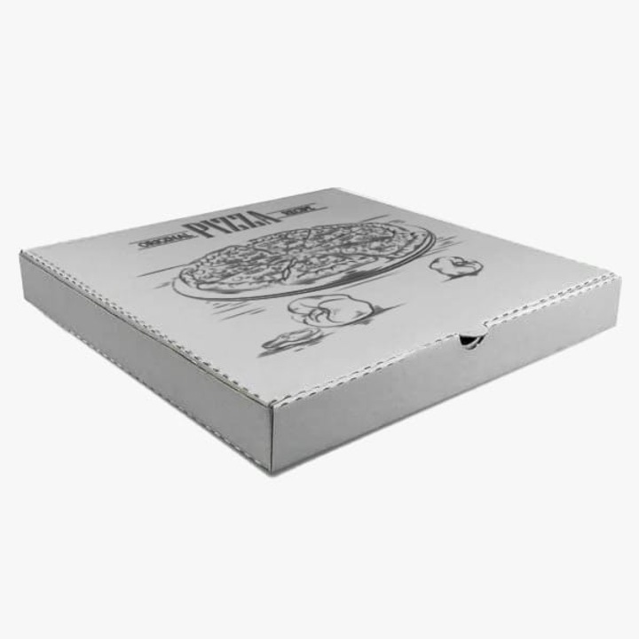 Cutii pizza generic 100 set alb 200x200x40 mm