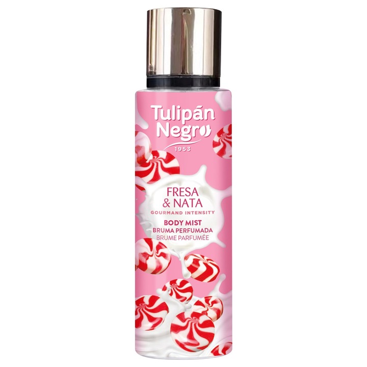 Spray de Corp Tulipan Negro Fresa Y Nata 250 ml