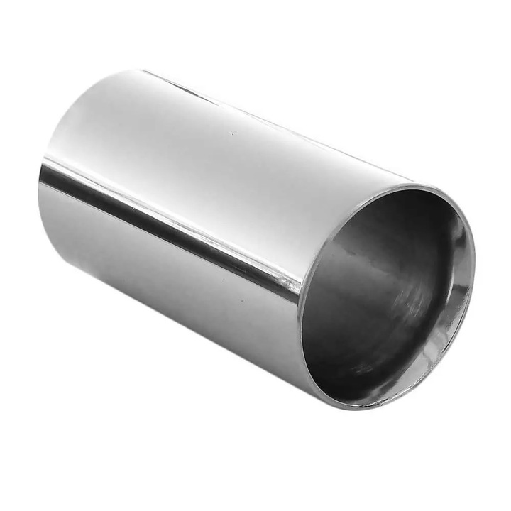 Ornament Toba Esapament Universala Ornament Teava Esapament Sistem De Evacuare Teava De Evacuare Toba Sport Otel Inoxidabil Cromat