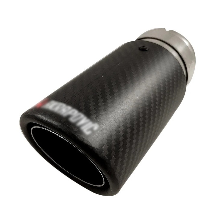 Ornament Toba Esapament Universala Ornament Teava Esapament Sistem De Evacuare Teava De Evacuare Toba Sport Otel Inoxidabil Carbon 64 mm - 67 mm