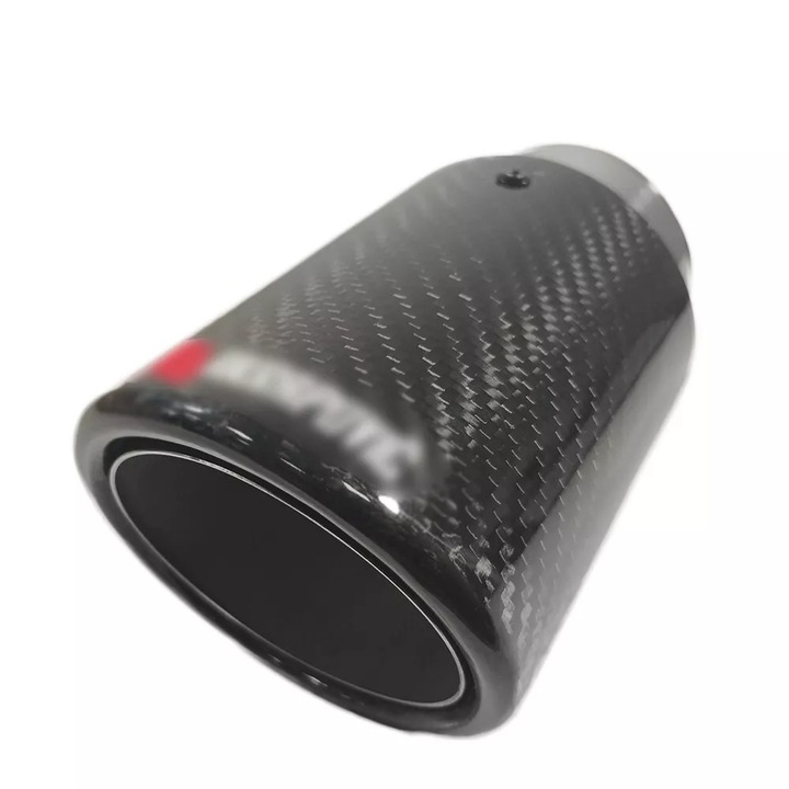 Ornament Toba Esapament Universala Ornament Teava Esapament Sistem De Evacuare Teava De Evacuare Toba Sport Otel Inoxidabil Carbon 64 mm - 67 mm