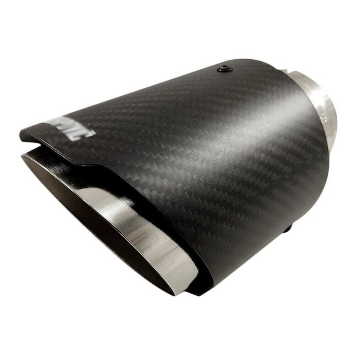 Ornament Toba Esapament Universala Ornament Teava Esapament Sistem De Evacuare Teava De Evacuare Toba Sport Otel Inoxidabil Carbon 64 mm - 67 mm