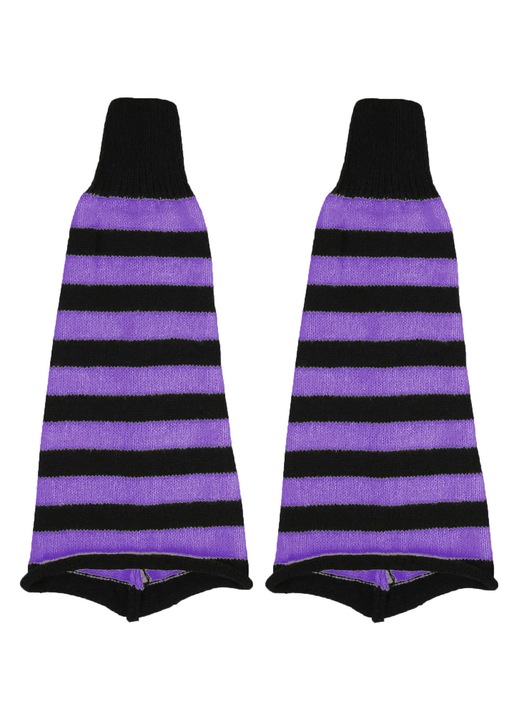 Дамски гети, RDWESZOD, акрил, лилав/черен