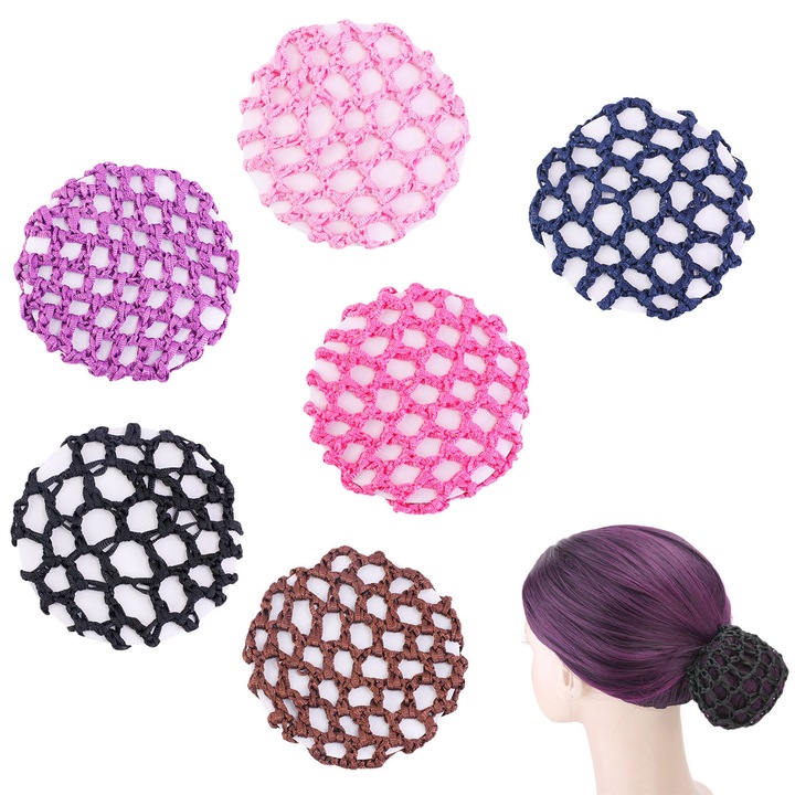 Set 6 plase pentru cpc, RDWESZOD, poliester, 10cm, multicolor