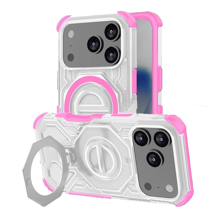 Кейс FONIX, за Apple iPhone 17 Pro Max, Розов