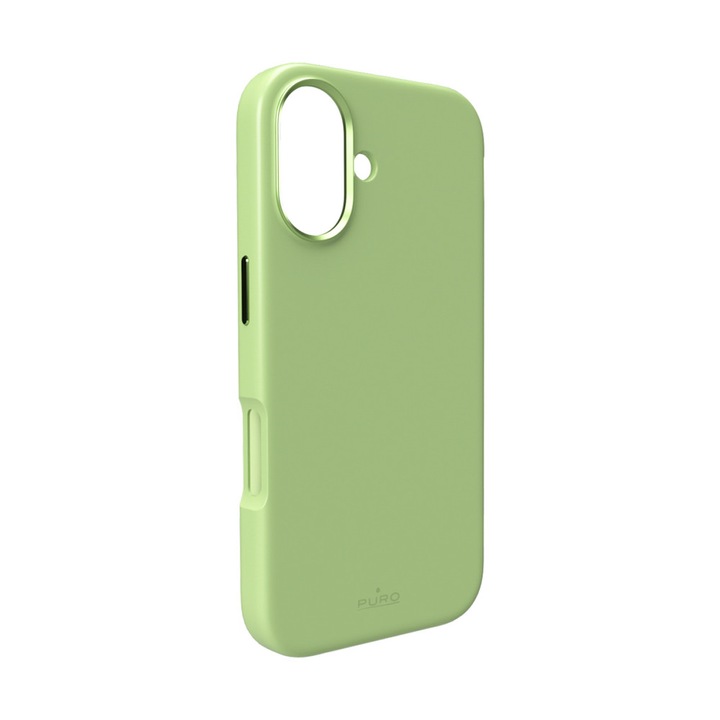 Carcasa Puro Icon Mag Pro cu MagSafe compatibila cu iPhone 17, Verde