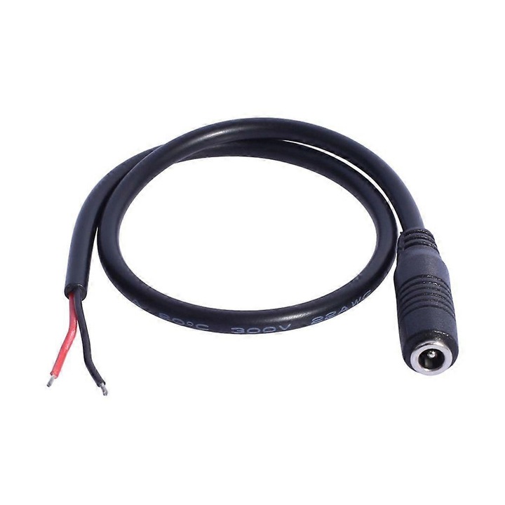 Конектори Pigtail DC5V, 3.5mm x 1.35mm, 30cm, комплект от 1 брой