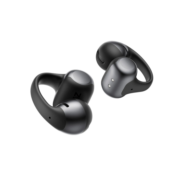 Безжични слушалки Shokz Open-Ear, черни, за възрастни